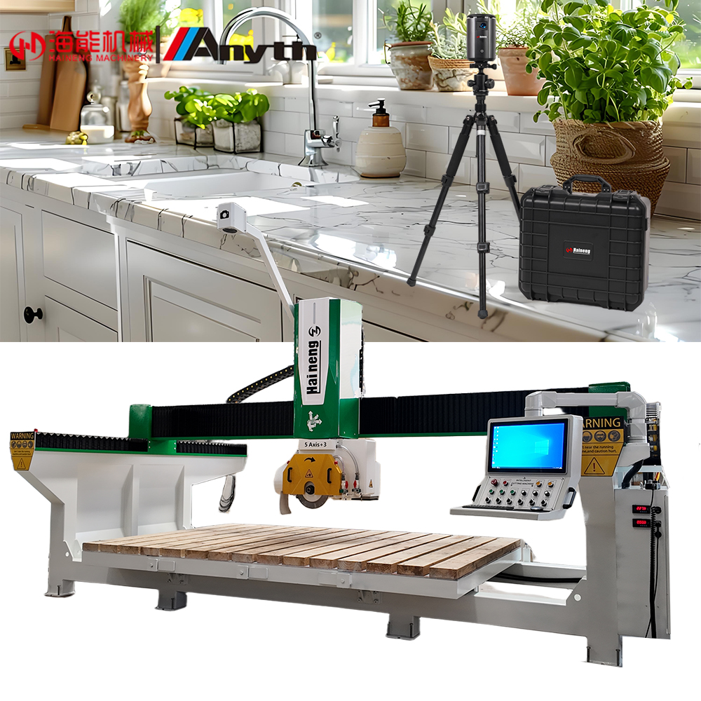 افزایش کارایی با دستگاه برش سنگ پل CNC 5 محور در برش سنگ